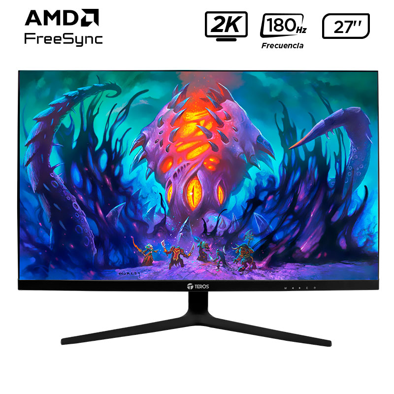 MONITOR GAMER TEROS TE-2769G 27P QHD IPS 180 Hz 1ms