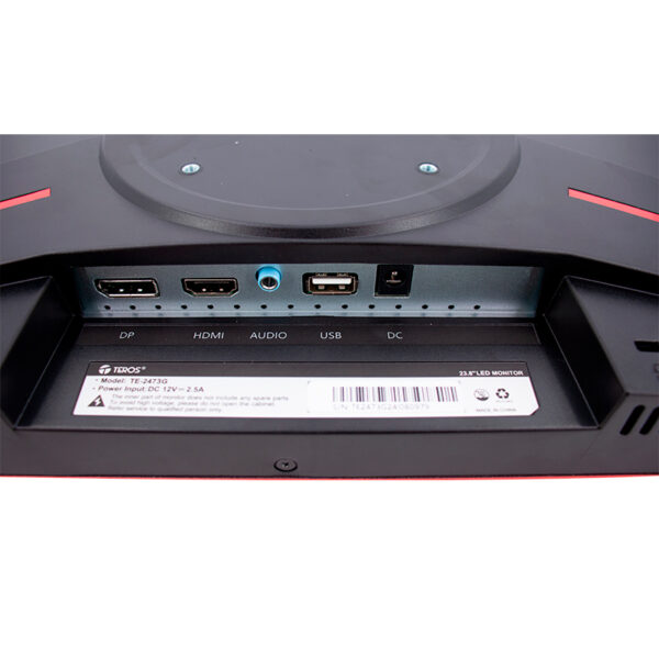MONITOR CURVO GAMER TEROS TE-2473G, 23.8" FHD VA, HDMI, DP  - Imagen 2