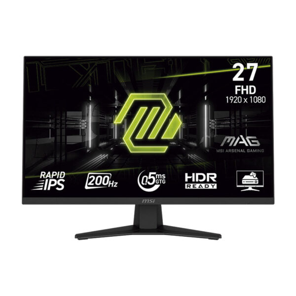 MONITOR GAMING, MSI, MAG 274F 27P 200HZ 0.5MS IPS FHD