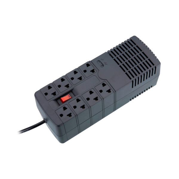 ESTABILIZADOR QUASAR R AVR PLI1300 1300VA/650W 8SALIDAS POWER LITE