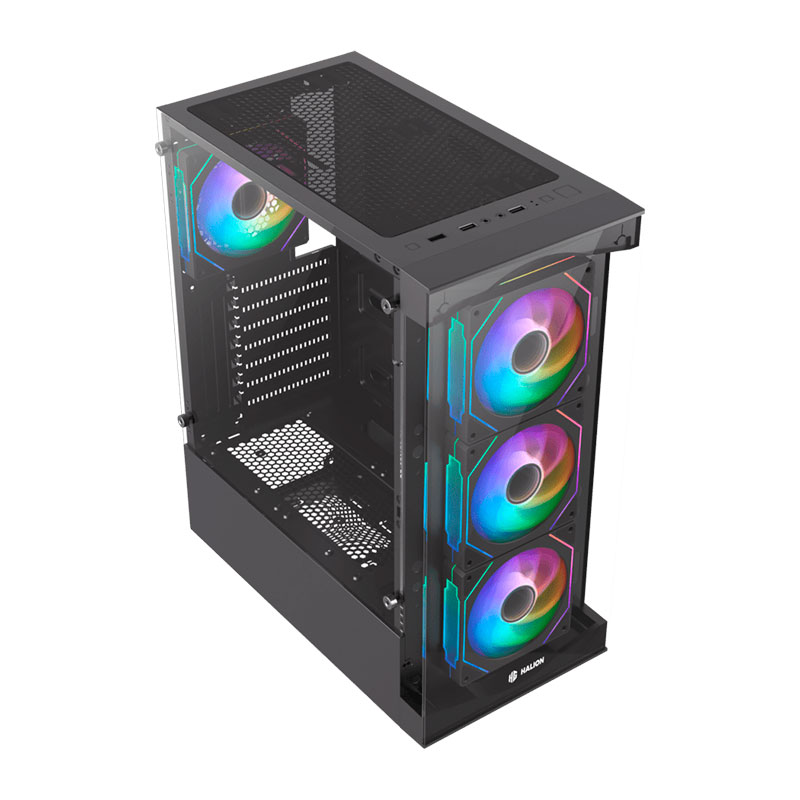 CASE GAMER HALION TAURO CR33 500W - Imagen 3
