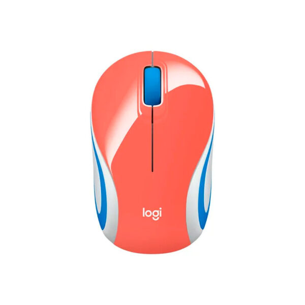 MOUSE LOGITECH, M187 MIIN WIRELESS CORAL