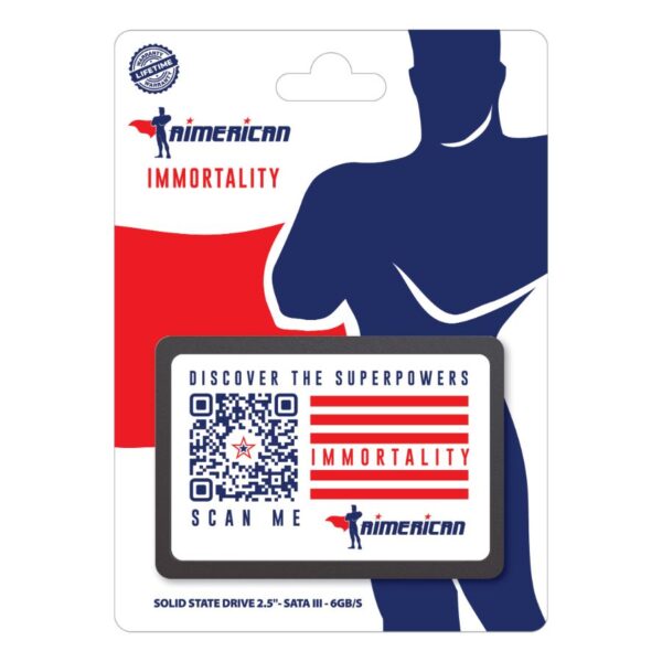 DISCO SOLIDO SATA 2.5" AIMERICAN IMMORTALITY 512GB - Imagen 2