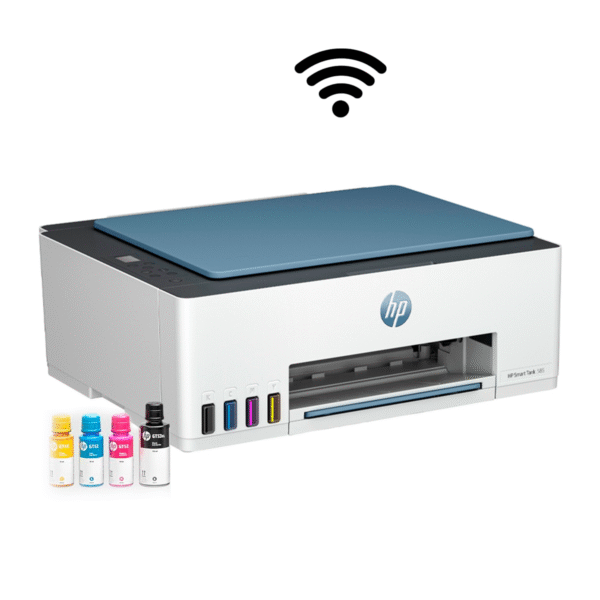 Hp SMART TANK 585, IMPRIME, SCANEA, COPIA, INALAMBRICA, CONSUMO BAJO DE ENERGIA