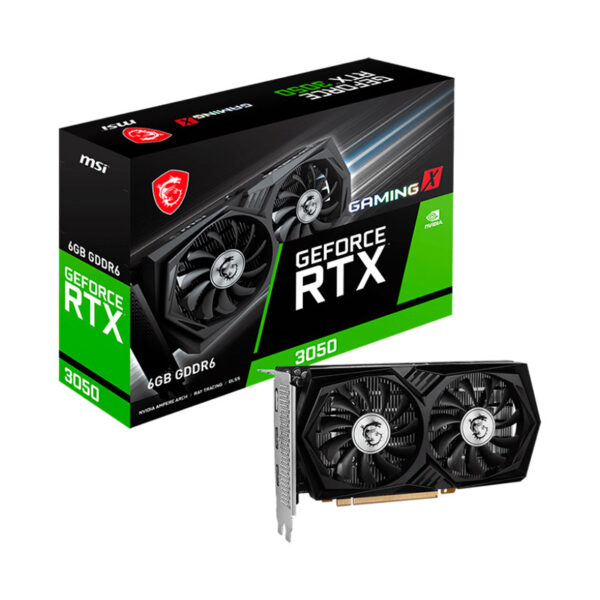 TARJETA DE VIDEO MSI , RTX 3050 6GB GAMING X
