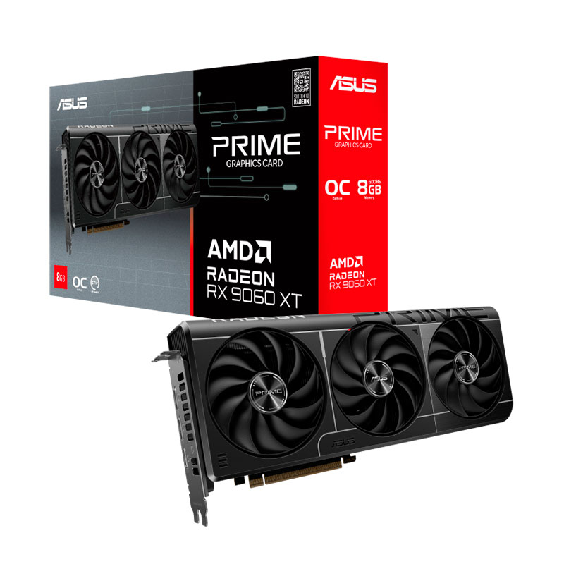 TARJETA DE VIDEO ASUS PRIME RX 9060XT 8GB GDDR6