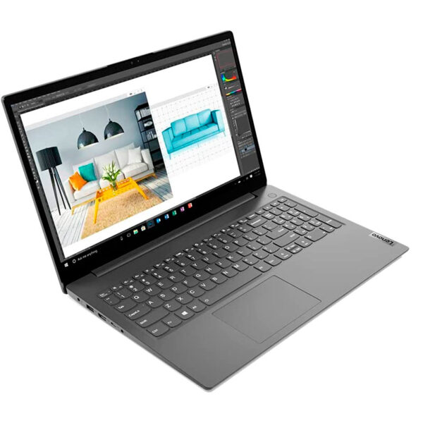 LAPTOP LENOVO V15 G4 AMN, RYZEN 3 7320U, 8GB DDR5, 256GB NVMe, 15.6 P FHD ESPAÑOL, VEGA GRAPHICS - Imagen 2