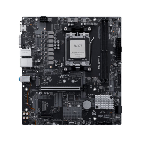 PLACA MADRE MSI PRO B840M-B S/V/L DDR5, AMD B840, Socket AM5 - Imagen 2