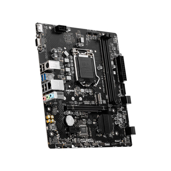 PLACA MADRE MSI PRO H510M-B II Chipset Intel H470, LGA1200, HDMI, VGA, mATX - Imagen 3