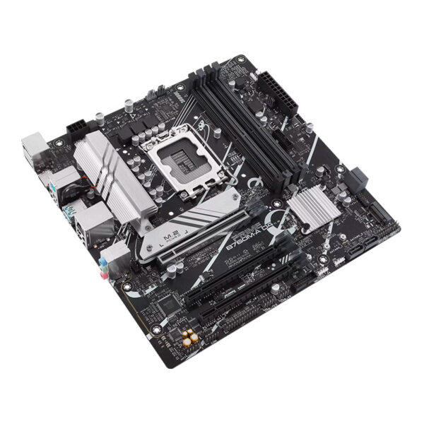 PLACA MADRE ASUS Prime B760M-A D4, Chipset Intel B760, LGA1700, mATX - Imagen 3