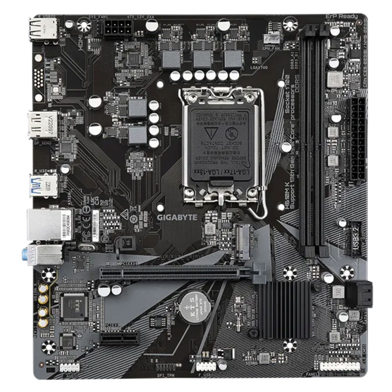 PLACA MADRE GIGABYTE, H610M-K S/V/L DDR5 - Imagen 4