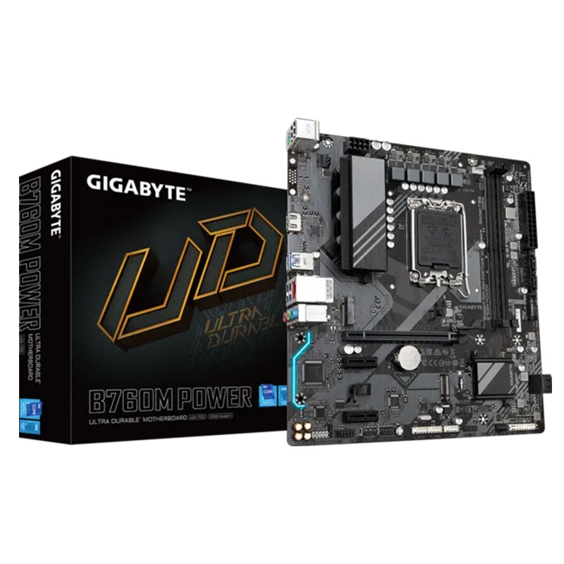 PLACA MADRE GIGABYTE, B760M -D3HP S/V/L DDR5, LGA 1700, 128GB