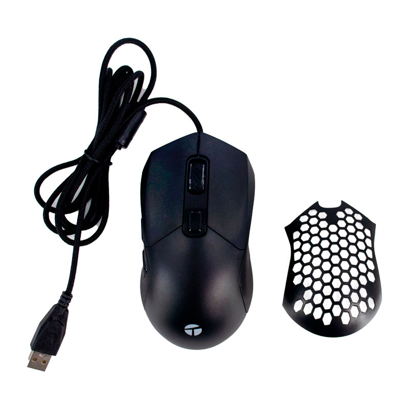 MOUSE GAMER TEROS TE-1232G BK RGB - Imagen 2