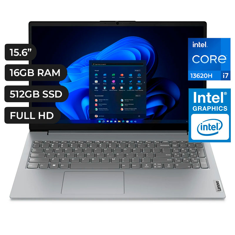 LAPTOP, LENOVO ESP, V15 G4,i7 13620H 16GB DDR4 512GB PCLE 4.0 15.6P FHD