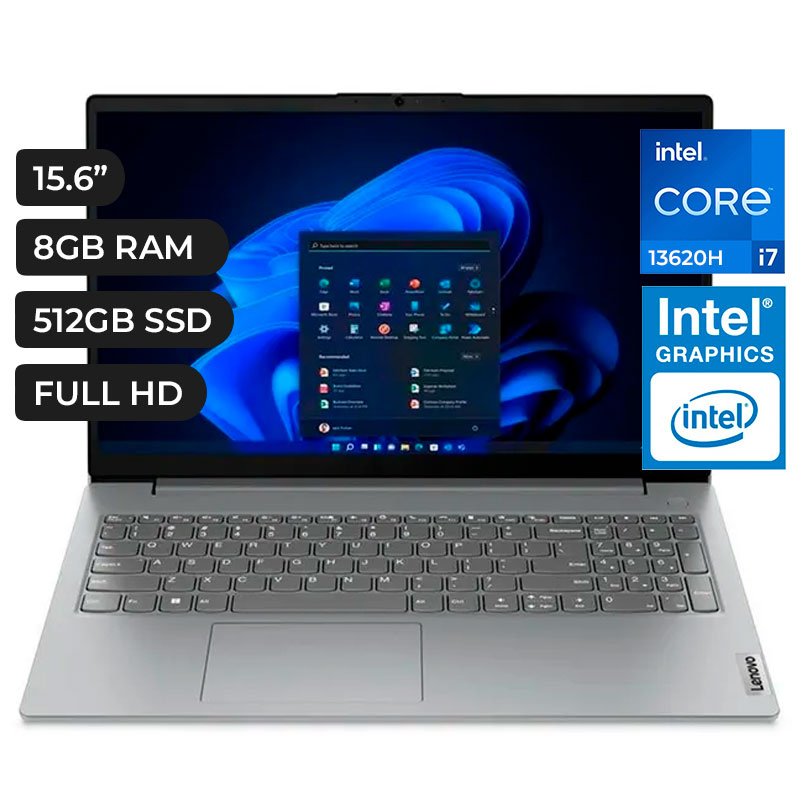 LAPTOP, LENOVO ESP, V15 G4,I7 13620H 8GB DDR4 512GB PCLE 4.0 15.6P FHD