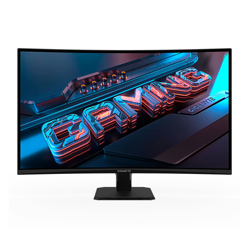 MONITOR GAMING CURVO GIGABYTE GC32QCA, 32" (QHD 2560x1440) VA, 180Hz, 1SM, AMD FREESYNC, SRGB 120%, HDMI, DISPLAY PORT, HDR READY