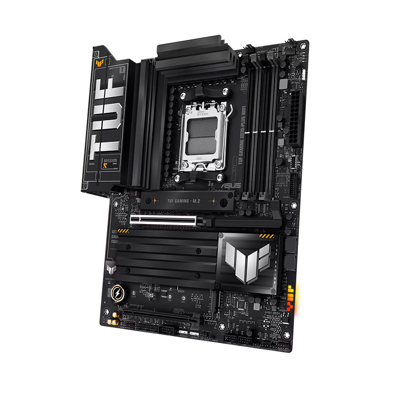 PLACA MADRE ASUS TUF GAMING X870-PLUS WIFI, Chipset AMD X870, Socket AMD AM5, ATX - Imagen 3