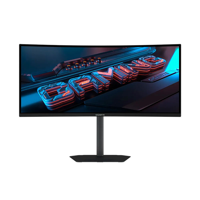MONITOR, GIGABYTE, GS34WQCA 34 WQHD 3440 X 1440, VA, SRGB 120%, 120HZ 1MS HDMI, DP